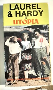 Laurel & Hardy Utopia VHS Video most successful comedy team in history - Picture 1 of 2