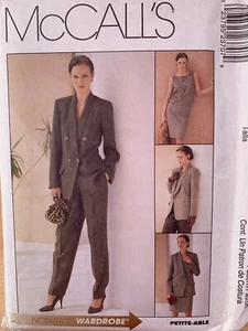 McCALL`S MUSTER 2370 GRÖSSE 16 - MISSES GEFÜTTERTE JACKE, TOP. ROCK UND HOSE - Bild 1 von 3