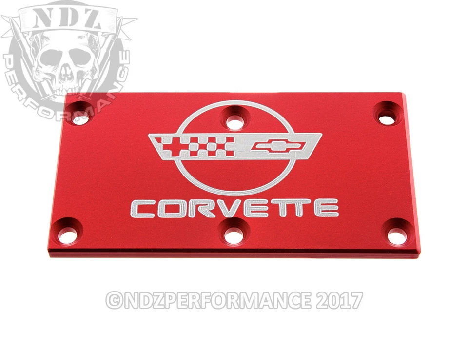 Корпус дроссельной заслонки TPI Z28 Chevy галстук-бабочка Corvette C4 красный - Изображение 1 из 2