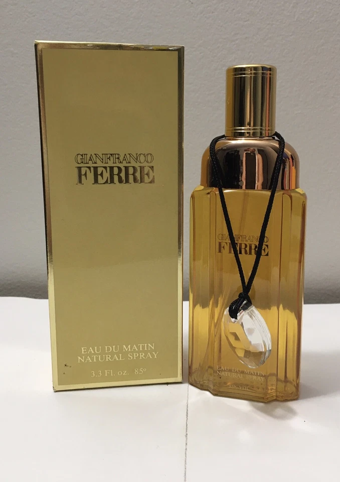 De colección Gianfranco Ferre aue du Matin Spray 3.3 Fl.Oz EDT Mujeres Raro. Foto 1 de 3