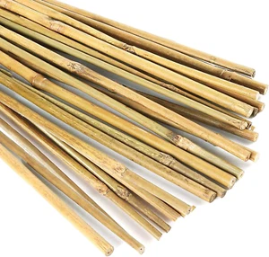 20 Pcs 18 Inch Natural Bamboo Plant Support Stakes for Indoor Plants, Bamboo Sti - Picture 1 of 7
