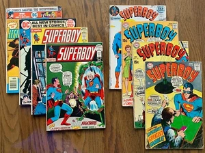 Silver Age DC SUPERBOY #s 148, 161, 162, 177, 184, 186, 189, 218 - F to VF+ - Picture 1 of 24