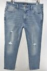 Express Distressed Stretch Jeans Mens Size 34x30 Blue Meas. 35x29.5
