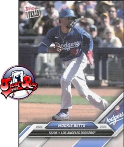 Mookie Betts 2024 Topps NOW Road To Opening Day OD-272 Dodgers - Foto 1 di 2