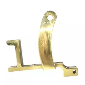 1PC SHORTY BRASS TATTOO MACHINE FRAME US 8-32 THREAD FOR 25MM COIL FREE 1MM YOKE - Picture 1 of 7