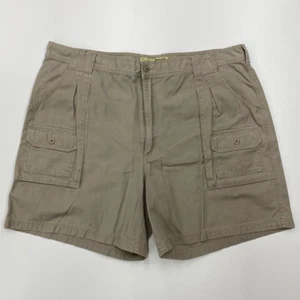Cabelas Herren 7-Taschen Wanderer Cargoshorts beige Hochhaus 100 % Baumwolle Wandern 44 - Bild 1 von 11