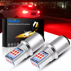 1157 15SMD-3030 Super Rojo LED Freno Luz Trasera Bombillas para Toyota Tacoma 2001-2004 - Imagen 1 de 13