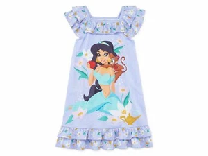 Aladdin Jasmine and Abu Purple Flutter Sleeve Nightgown, Gown - Picture 1 of 5