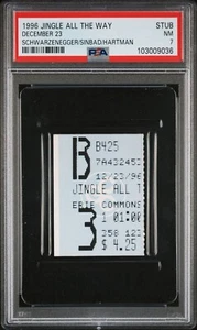 Jingle All The Way Movie Ticket Stub Schwarzenegger Sinbad Hartman 12/23 1996 - Picture 1 of 2