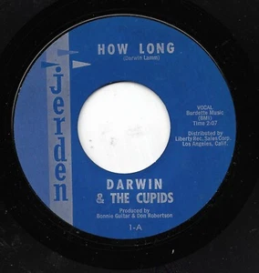 DARWIN & THE CUPIDS 45RPM '63 JERDEN HOW LONG/CHLOE TEEN GROUP VOCAL M- VINYL - Imagen 1 de 1