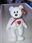 Ty Beanie Baby - Valentino The Bear - 1993/1994 P.V.C Pellets Retired Brown Nose