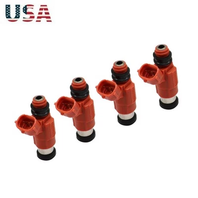 4pcs Fuel Injectors For Mitsubishi Eclipse 3.0L V6 2000-2005 CDH210 880887T - Image 1 of 4
