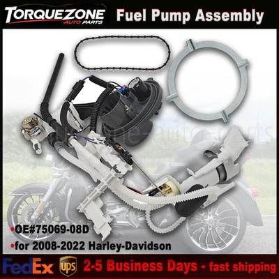 Conjunto de módulo de bomba de combustible para Harley-Davidson Electra Glide Road Glide 2008-2022 Foto 1 de 4