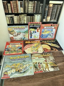 The Magic School Bus - Lot of 8 Books - Paperback - Scholastic - Picture 1 of 2