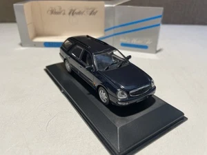 Minichamps Scala 1/43 430 064011 Ford Scorpio Station Wagon - Blu Scuro - Con Scatola - Foto 1 di 10