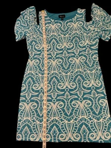⭐️RN Studio by Ronni Nicole Lined Dress w/Cold Shoulder Sleeve Women’s Size 18 - Picture 1 of 7