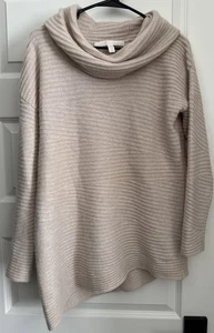 Suéter para mujer Nordstrom Collection 100 % cachemir talla XS de gran tamaño capucha cuello tejido - Imagen 1 de 6