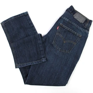 Levis Boys 14 27x27 511 Slim Jeans Dark Wash Straight Leg Red Tab Classic - Picture 1 of 11