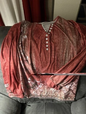 Camisas de manga larga 2XL para mujer - sin marca  Foto 1 de 4