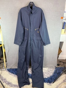 Dickies Herren Jumpsuit Langarm Overall Gr. XLR Blau Arbeitskleidung Mechaniker LESEN - Bild 1 von 15