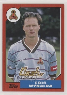 2017 Topps MLS Throwback Topps Red /10 Eric Wynalda #TT-EW - Image 1 of 2