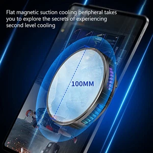 Ventilateur Refroidisseur Magn��tique Compact pour Tablettes avec Double Vitesse - Zdjęcie 1 z 7