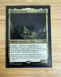 Magic the Gathering: The Necrobloom Modern Horizons 3 Regular NM - Picture 1 of 2