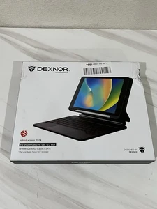 Dexnor für iPad 9. Generation Hülle mit Tastatur Magic Style 8./7. Gen 10.2 - Bild 1 von 12