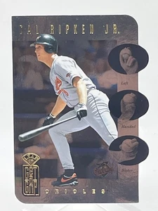 Cal Ripken Jr. Bill Pulsipher 1997 Leaf Get a Grip Die Cut #15 /3500 Insert G9 - Picture 1 of 2