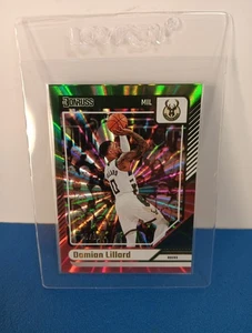 2024-25 Donruss GREEN HOLO LASER NO.55/99! Damian Lillard #125 - Milwaukee Bucks - Bild 1 von 7