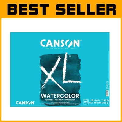 XL Watercolor Paper Pad - 18x24 inch, Heavyweight, 30 Sheets - Image 1 of 4