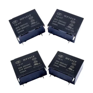 HongFa Relay HF161F 12-H 24-H / HF161F 12-HT 24-HT 4Pins 12VDC 20A HF Relay - Picture 1 of 3