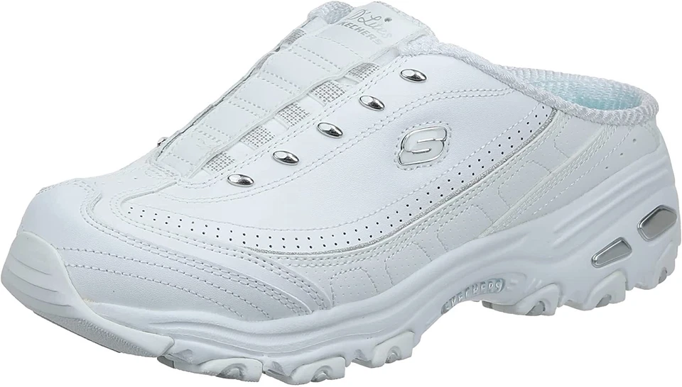 SKECHERS D'lites WOMEN'S Comfort SLIP-ON Shoes Mule Memory Foam Sport Sneakers - Image 1 of 1