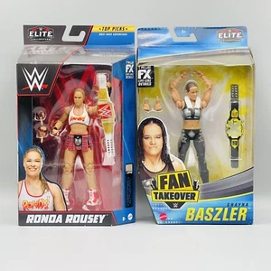 WWE Elite Ronda Rousey & Shayna Baszler LOTTO DI 2 action figure Mattel - Foto 1 di 8