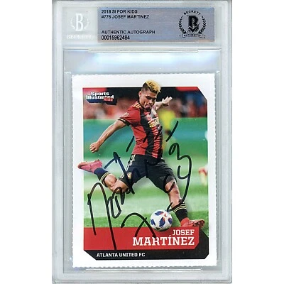 Josef Martinez Signed 2018 SI Kids #776 Atlanta United FC BAS Slabbed MLS Auto - Image 1 of 4