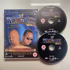 WWE: WrestleMania 17 (DVD) The Rock Stone Cold Steve Austin Undertaker Triple H - Picture 1 of 7