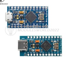 Pro Micro ATMEGA32U4 5V 16MHz Board MICRO / TYPE-C USB R/ Pro Mini For Arduino