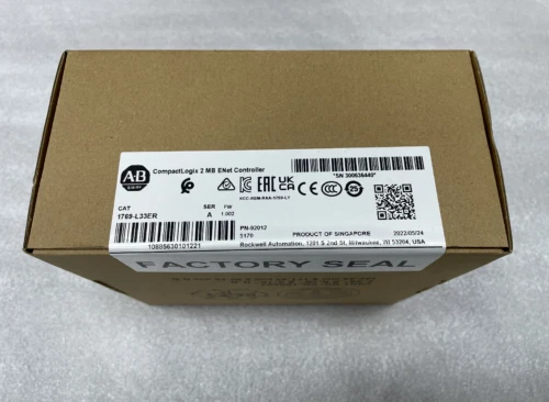 Allen Bradley 1769-L33ER CompactLogix 2MG Ethernet Controller
