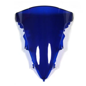 Blue ABS Windscreen For Yamaha YZF R1 2009 10 - 2014 Wind Deflector Windshield - Picture 1 of 3