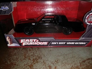Jada Dom's Buick Grand National F&F Negro Die CAST #24075 - Imagen 1 de 2