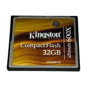 32GB CF KINGSTON ULTIMATE 600x COMPACT FLASH, CF/32GB-U3 - Picture 1 of 2