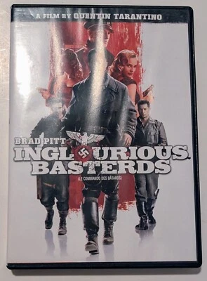Inglourious Basterds DVD (2009) - Region 1 - FR/EN/ES - VG+ (Tested) - Image 1 of 4