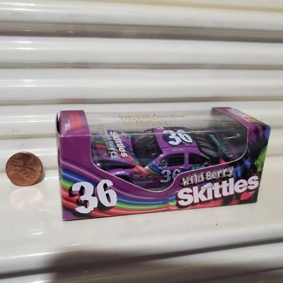 Rcca Action 1/64 #36 ERNIE IRVAN SKITTLES WILD BERRY 1998 HOOD OPENING Pontiac - Image 1 of 4