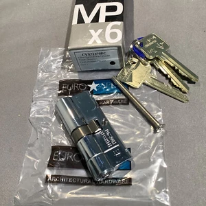 Euro Lock Zylinder, Carlisle Messing, MPX6, CYX71270PC, 70 mm 35/35. Anti Snap - Bild 1 von 2
