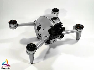 DJI FPV - SKIN - Metallic Silber + 3/5 Batterieskins + Goggles - Picture 1 of 11
