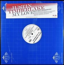 JUSTIN TIMBERLAKE "MY LOVE (REMIXES)" 2006 2X12" PROMO VINYL 7 MIXES *SEALED*
