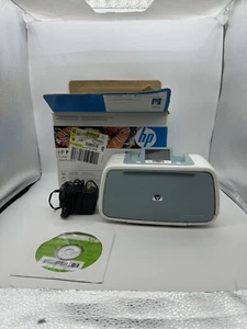 HP Photosmart A526 Photo Inkjet Printer Compact Photo Printer with box / manuals - Picture 1 of 4