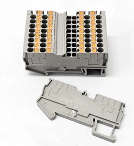 Lot Of 9 ~ Phoenix Contact 3209578 PT 2,5-Quattro ~ Feed-Through 4-port - Picture 1 of 2