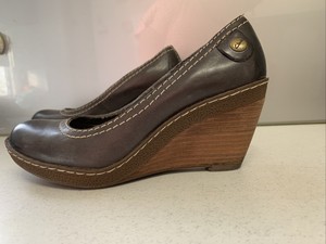 clarks wedge sneakers