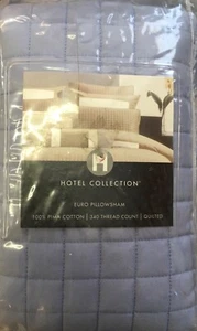 COLECCIÓN DE HOTEL ACOLCHADO EURO SHAM SKY PRECIO DE VENTA SUGERIDO POR EL FABRICANTE $80 - Imagen 1 de 2
